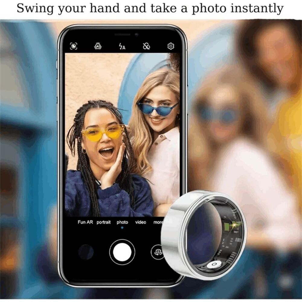 Smart Rings for Sleep Tracker/Step Tracker/No Subscription Fee for iOS & Android - Picture 6 of 7